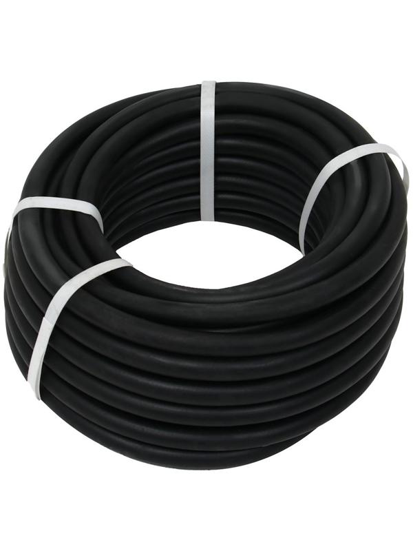 Шланг резиновый, d = 16 мм, L = 25 м, армированный, чёрный, «ВОЛЖСКИЙ»