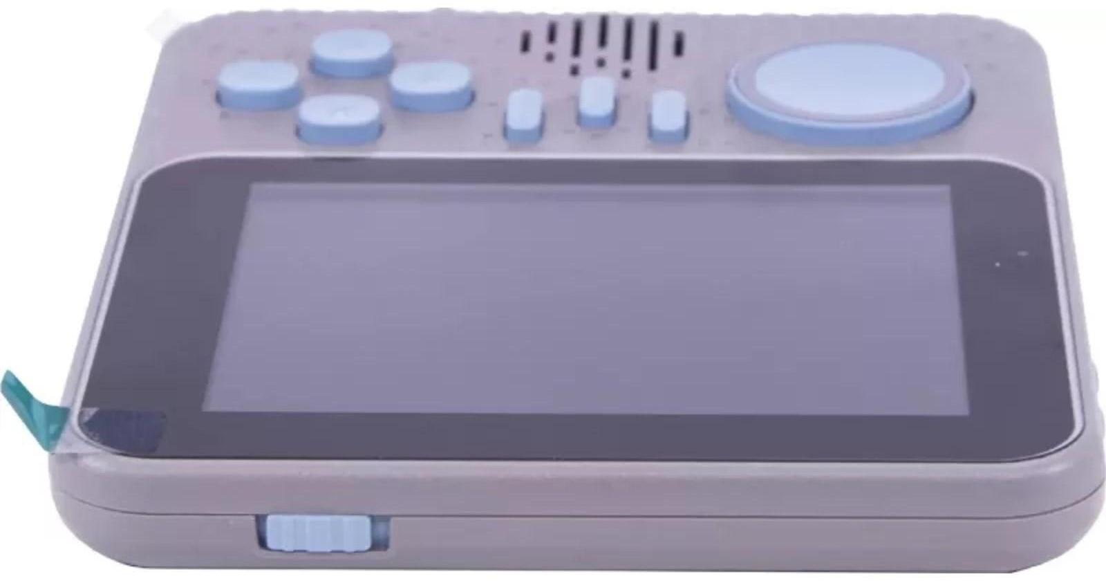 Игровая приставка PGP AIO Junior FC32b Slim, AV кабель, 8 бит, 500 игр, серая