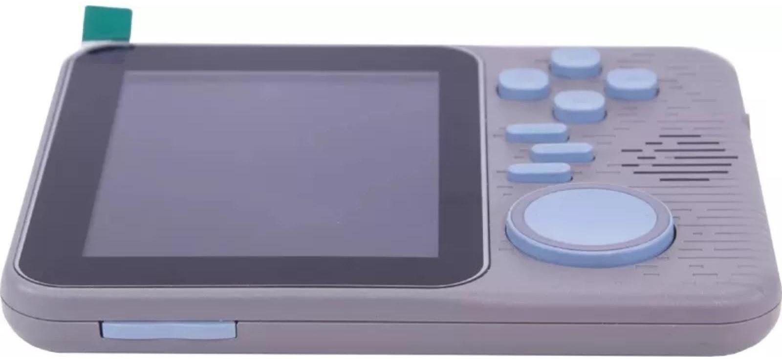 Игровая приставка PGP AIO Junior FC32b Slim, AV кабель, 8 бит, 500 игр, серая