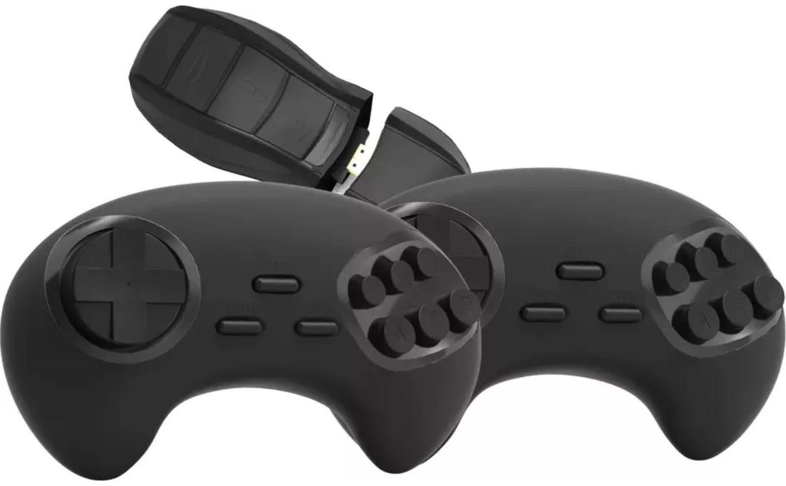 Игровая приставка Retro Genesis MixStick RS8, 2 беспр.джойстика, HDMI, 16 бит, 900 игр, черн