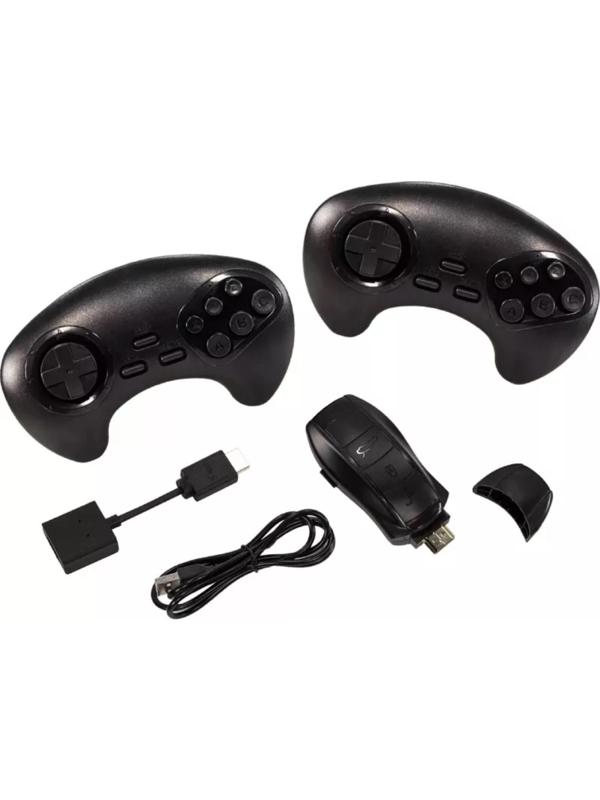 Игровая приставка Retro Genesis MixStick RS8, 2 беспр.джойстика, HDMI, 16 бит, 900 игр, черн