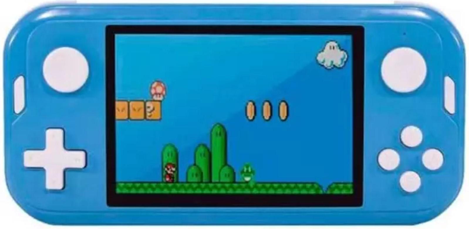 Игровая приставка PGP AIO Union C35b, Mini USB кабель, 64 бит, 4000 игр, синяя