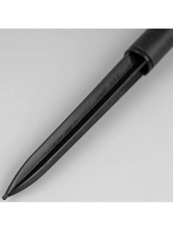 Гирлянда «Нить» 2.7 м с насадками «Белые шары», IP44, тёмная нить, 10 LED, свечение белое, 8 режимов, солнечная батарея