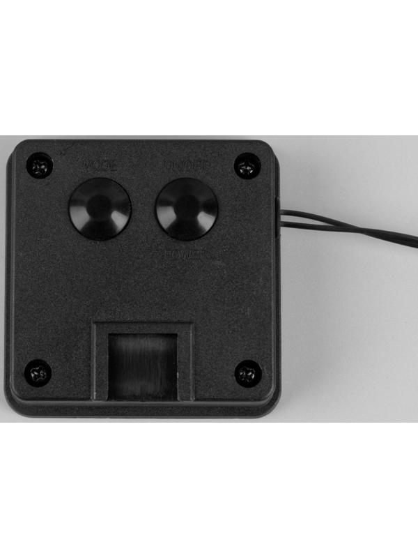 Гирлянда «Нить» 2.7 м с насадками «Лампы», IP44, тёмная нить, 10 LED, свечение тёплое белое, 8 режимов, солнечная батарея