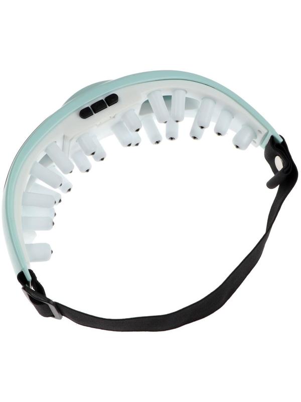 Массажёр для глаз Luazon LEM-07, 2 режима, 2хAAА (не в комплекте), зеленый