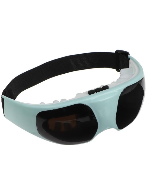 Массажёр для глаз Luazon LEM-07, 2 режима, 2хAAА (не в комплекте), зеленый