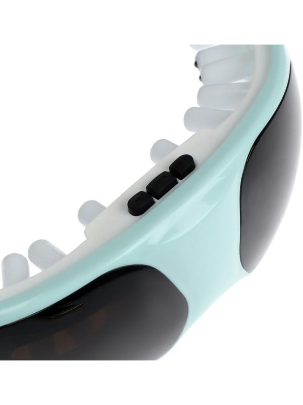 Массажёр для глаз Luazon LEM-07, 2 режима, 2хAAА (не в комплекте), зеленый