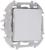 Переключатель Legrand INSPIRIA, промежуточный, винт.клеммы, 10 AX, 250 В, Алюминий