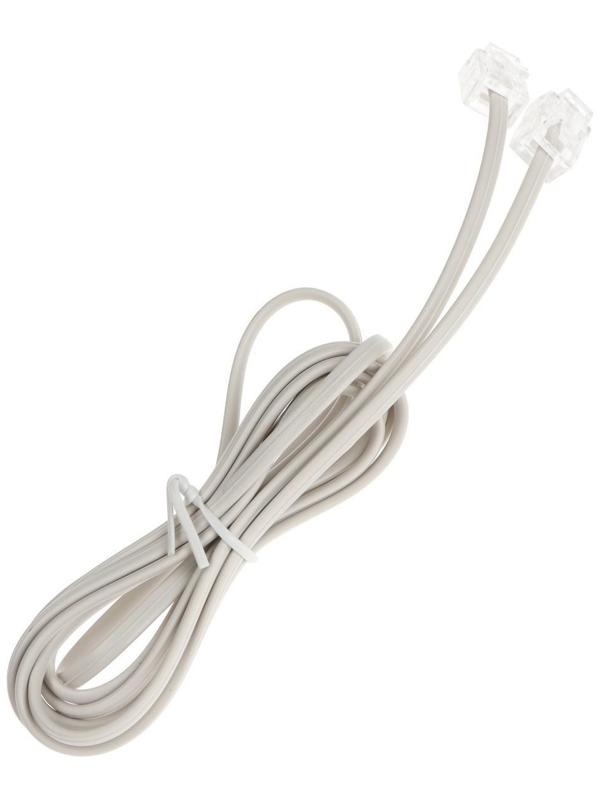 Проводной телефон Ritmix RT-550, дисплей, телефонная книга, однокнопочный набор, AUX, белый