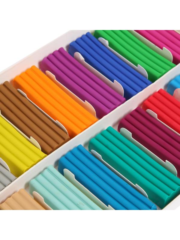 Пластилин 24цв 480 г Calligrata классический