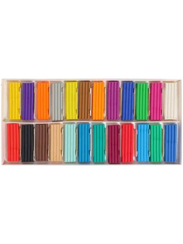 Пластилин 24цв 480 г Calligrata классический