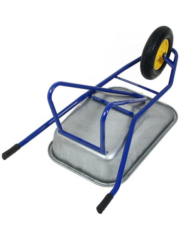 Тачка строительная, одноколёсная: груз/п 180 кг, объём 100 л