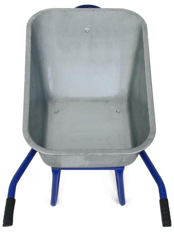 Тачка строительная, одноколёсная: груз/п 180 кг, объём 100 л