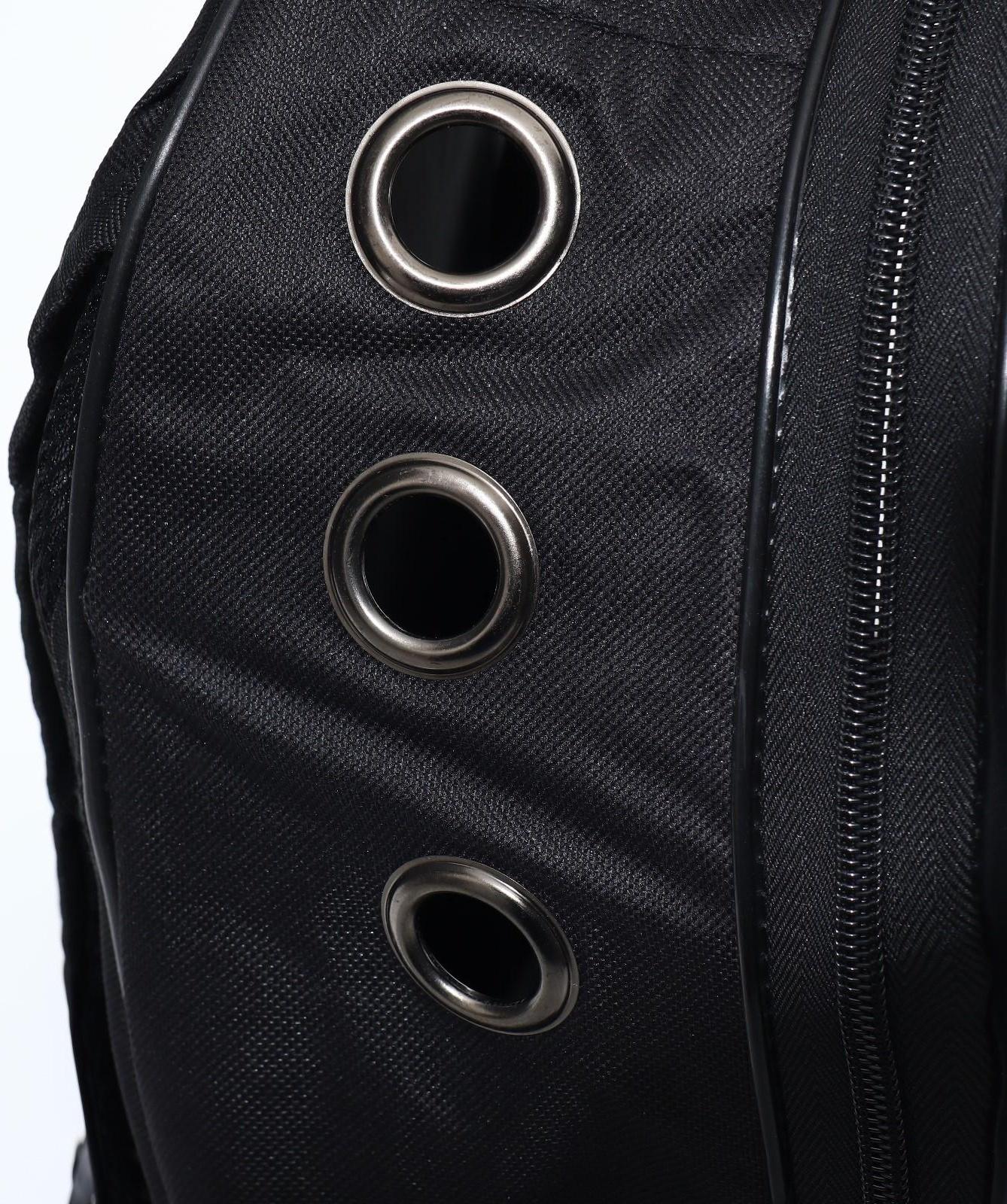 Рюкзак для переноски животных с окном для обзора, 32 х 25 х 42 см, розовый