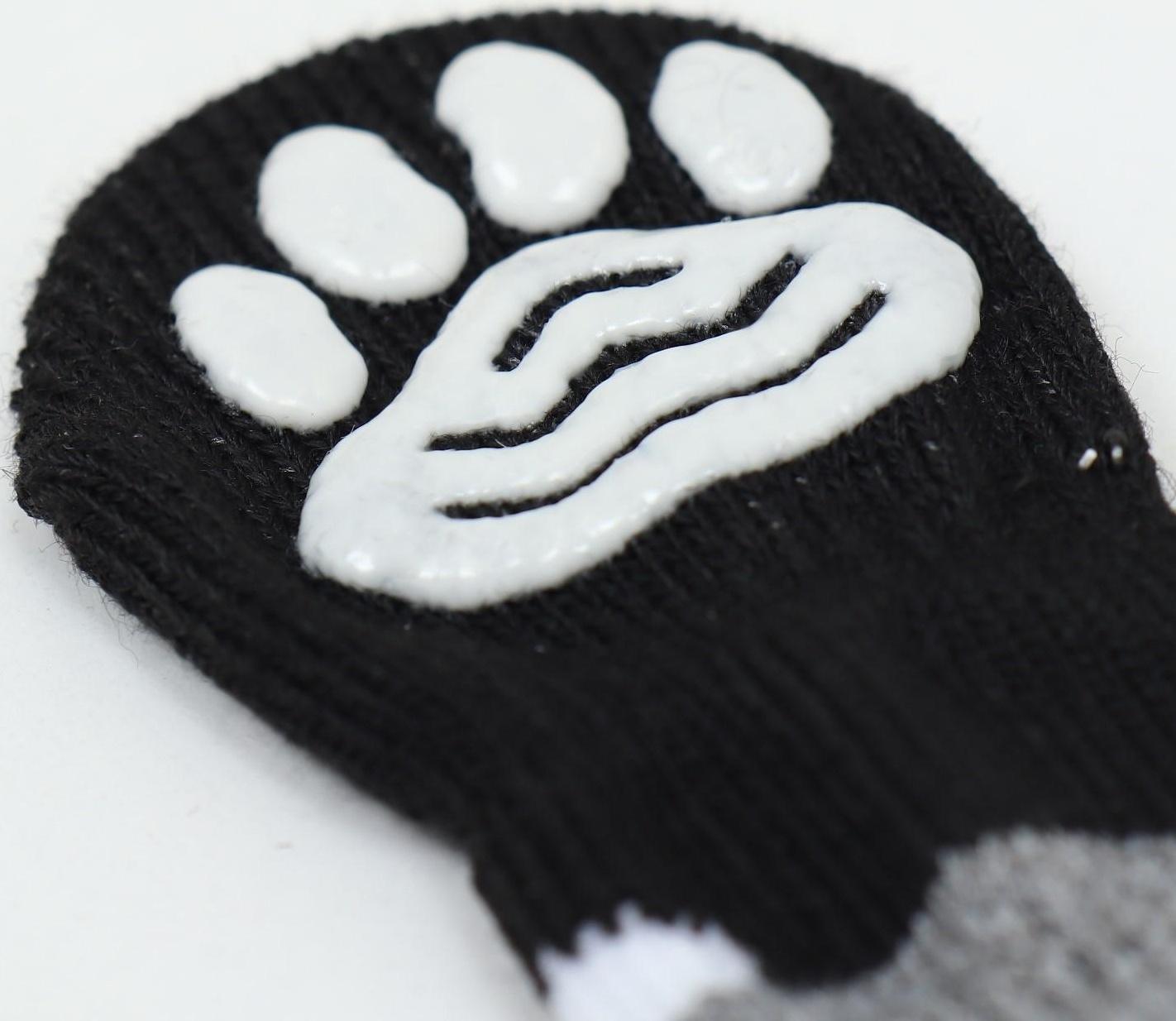 Носки нескользящие, размер L (3,5/5 * 9 см), набор 4 шт, джентельмен