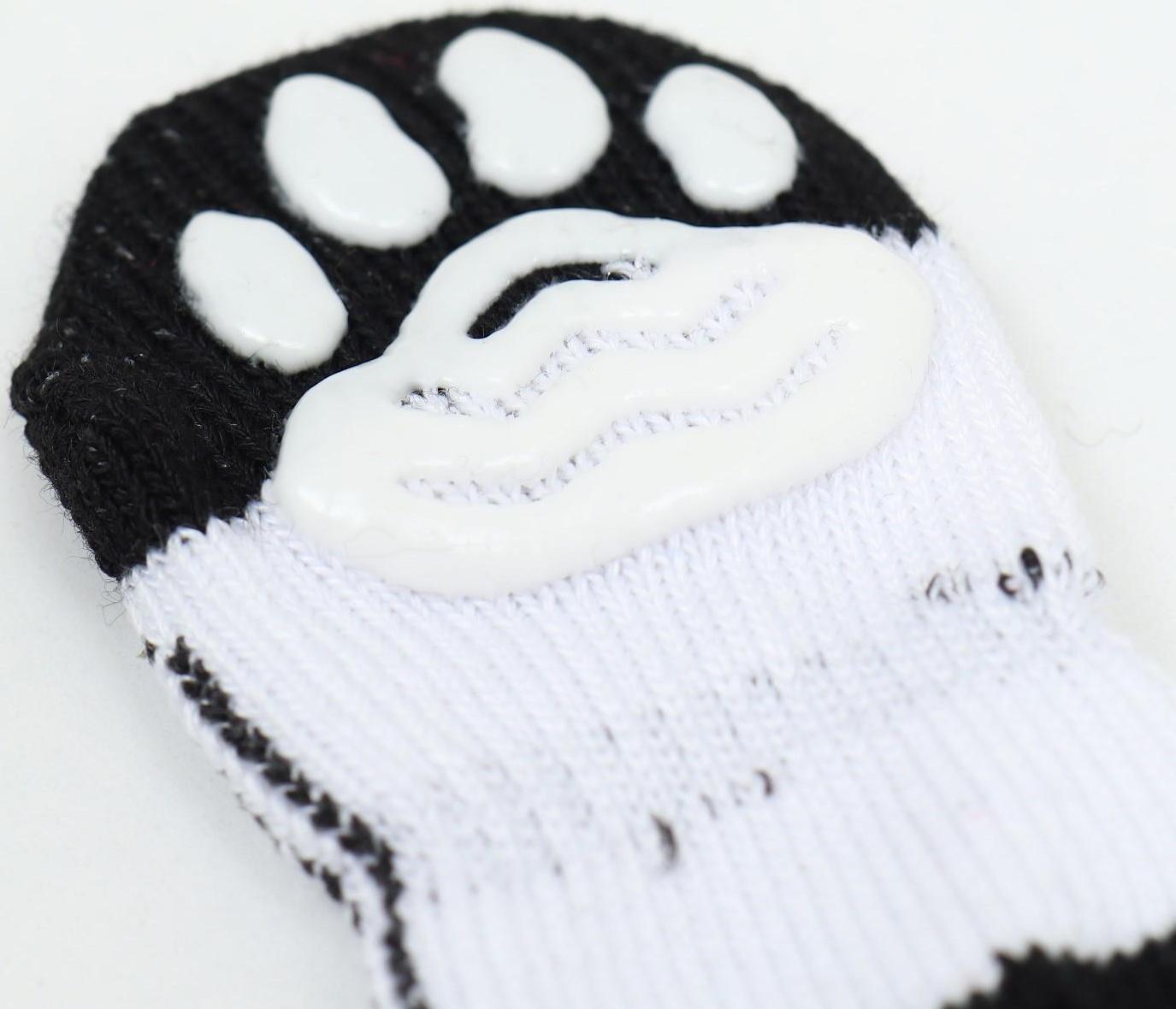 Носки нескользящие, размер S (2,5/3,5 * 6 см), набор 4 шт , кеды