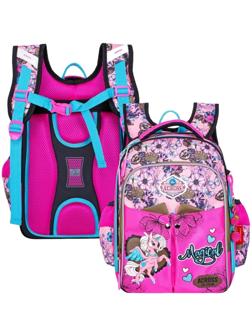 Рюкзак каркасный 35 х 26 х 18 см, Across ACS5, розовый ACS5-4