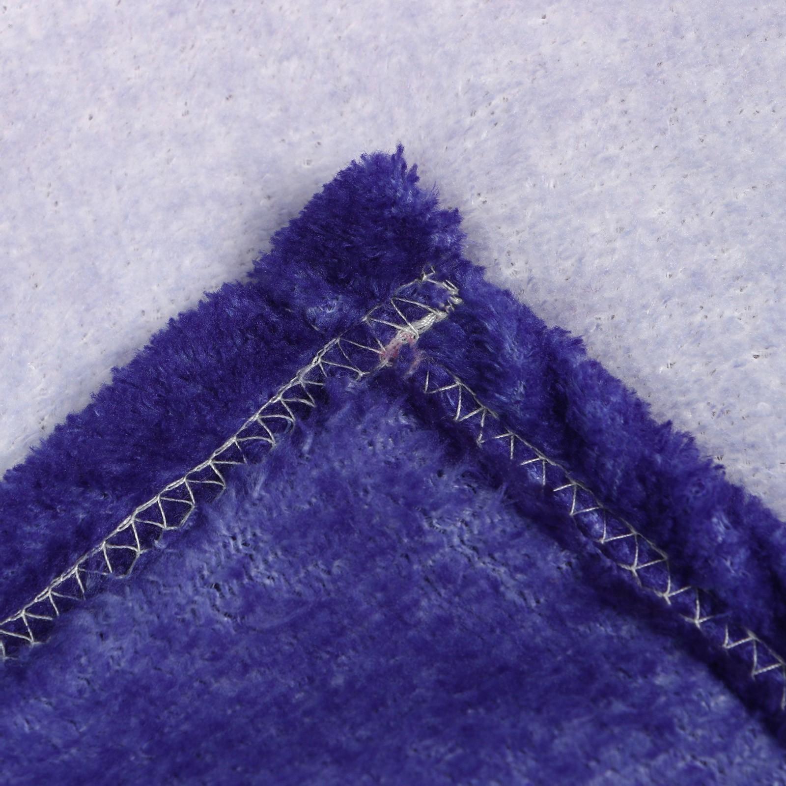 Плед 180х200см, корал-флис 165г/м, 100% полиэстер