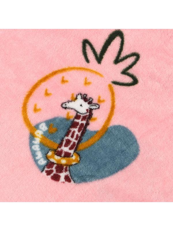 Плед 180х200см, корал-флис 165г/м, 100% полиэстер