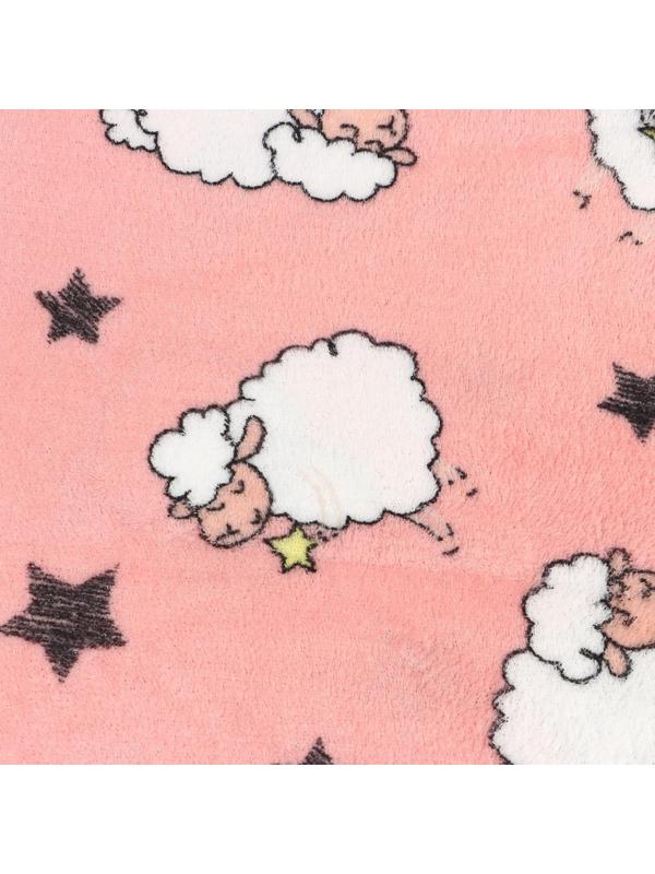 Плед 150х200см, корал-флис 165г/м, 100% полиэстер