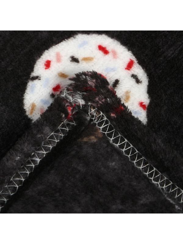 Плед 150х200см, корал-флис 165г/м, 100% полиэстер