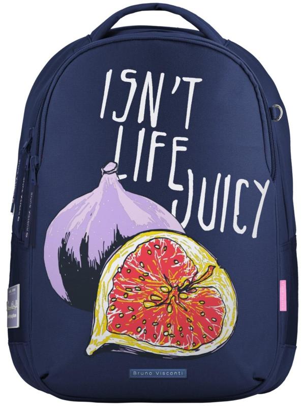 Рюкзак молодежный, 42 х 31 х 14 см, эргономичная спинка, Bruno Visconti 12-008, + пенал 