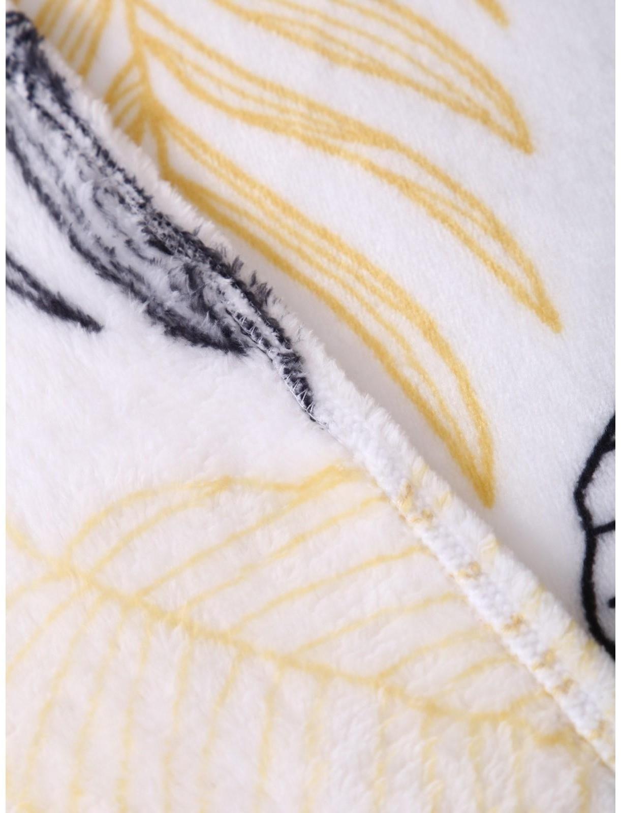 Покрывало Калифорния 180х200см, велсофт 280г/м, 100% полиэстер