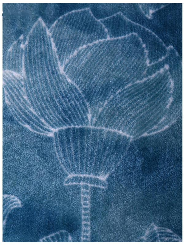 Покрывало Калифорния 180х200см, велсофт 280г/м, 100% полиэстер