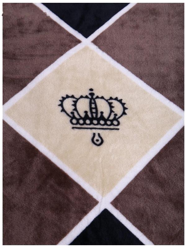 Покрывало Калифорния 150х200см, велсофт 280г/м, 100% полиэстер