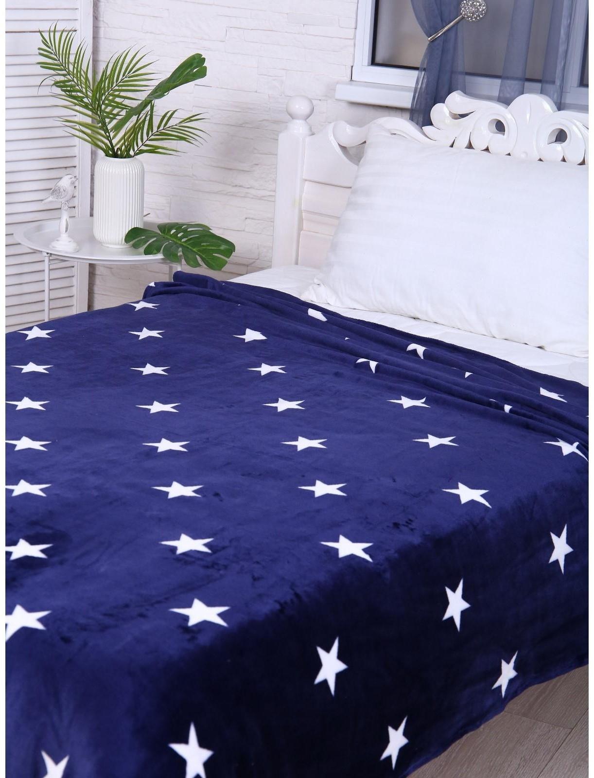 Покрывало Калифорния 150х200см, велсофт 280г/м, 100% полиэстер