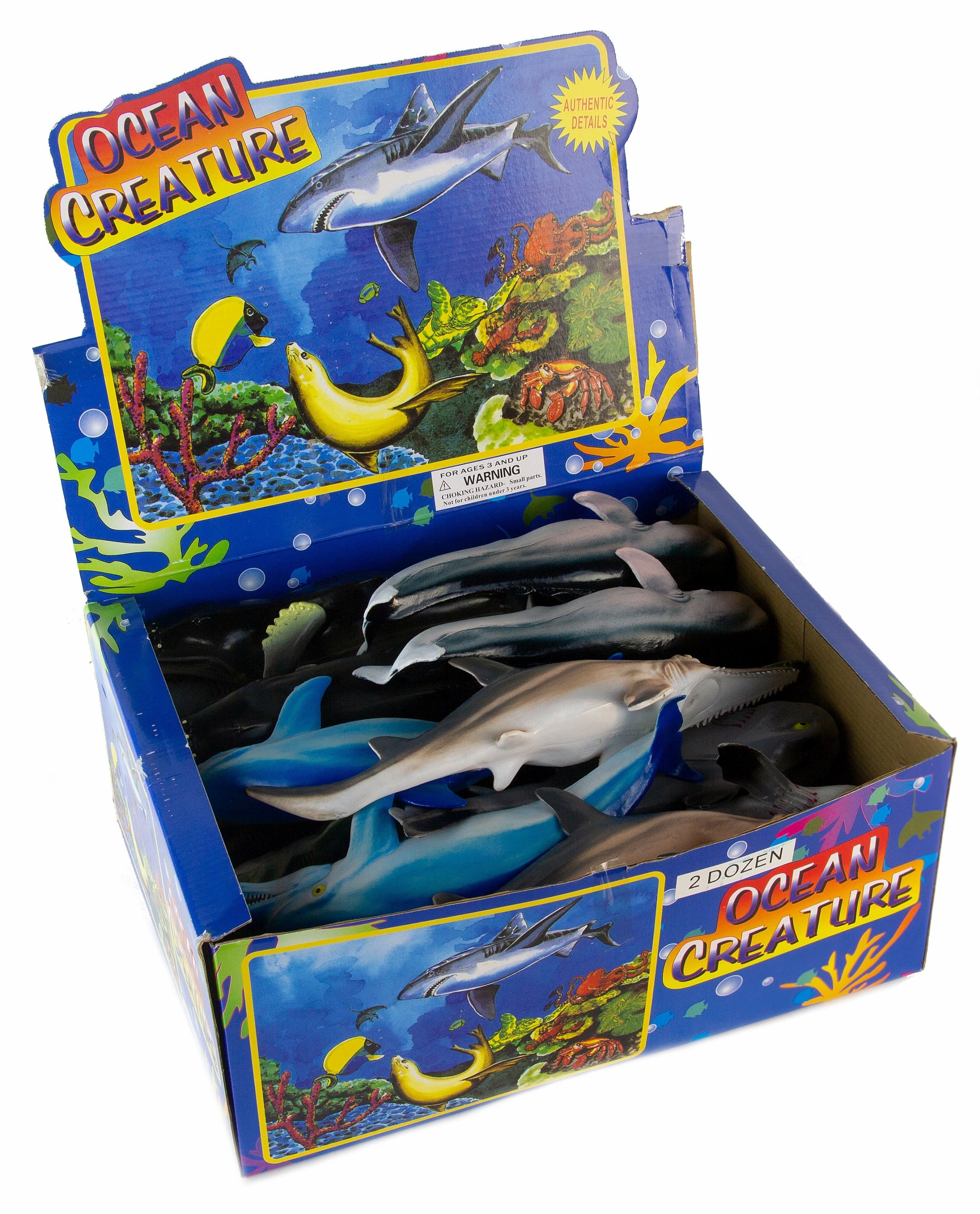 Игрушка резиновая фигурка-пищалка «Акула» 25 см. 117 / 1 шт.