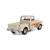 Металлическая машинка Kinsmart 1:32 «1955 Chevy Stepside Pick-up (С принтом)» KT5330DF, инерционная / Белый