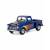 Металлическая машинка Kinsmart 1:32 «1955 Chevy Stepside Pick-up (С принтом)» KT5330DF, инерционная / Синий