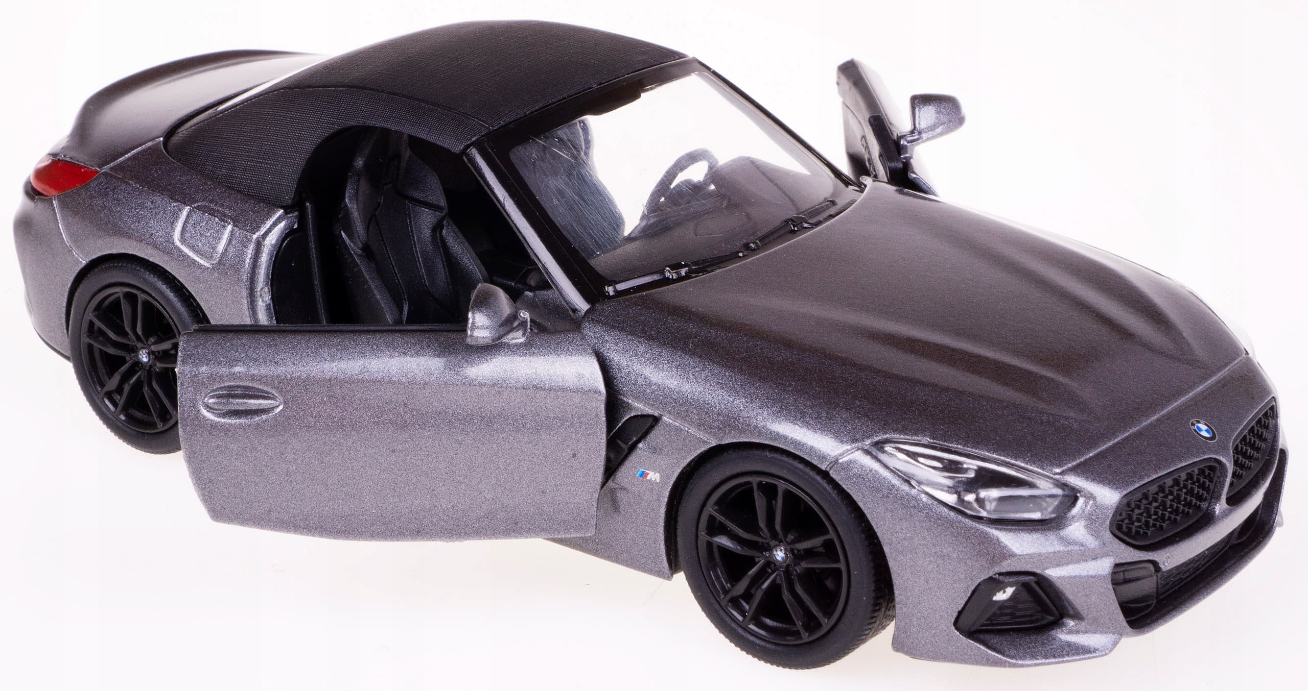 Металлическая машинка Kinsmart 1:34 «BMW Z4» KT5419D, инерционная / Серый