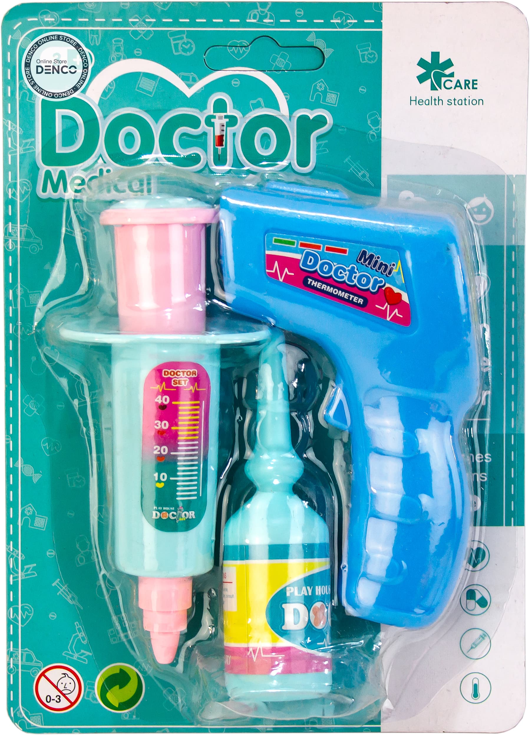 Игровой набор доктора Юный врач / 1 шт.