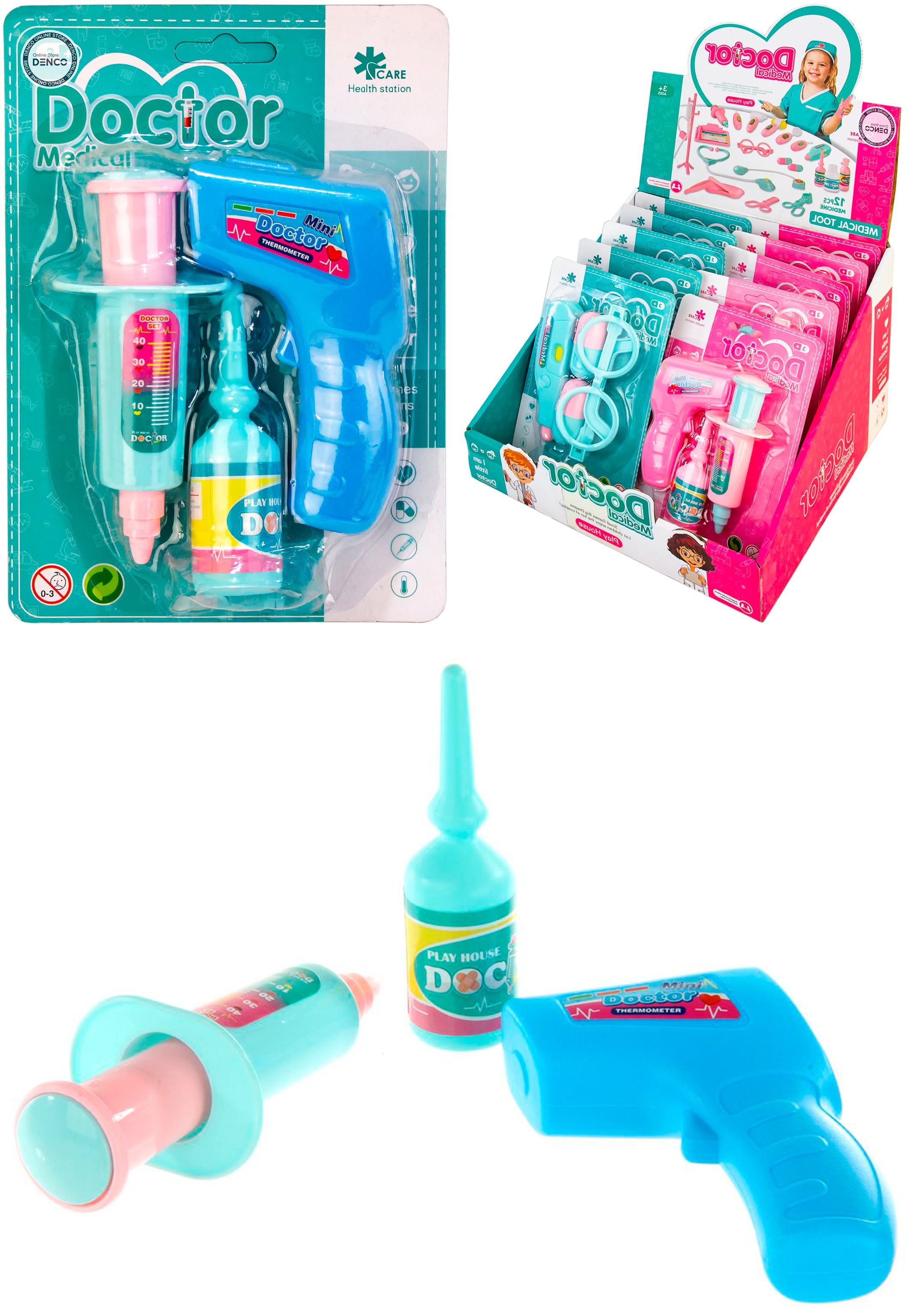 Игровой набор доктора Юный врач / 1 шт.