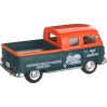 Металлическая машинка Kinsmart 1:34 «1963 Volkswagen Bus Double Cab Pickup (Delivery)» KT5396D инерционная / Оранжевый