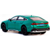 Металлическая машинка ChiMei Model 1:24 «Audi RS7» CM340, 21 см., инерционная, свет, звук / Зеленый