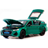 Металлическая машинка ChiMei Model 1:24 «Audi RS7» CM340, 21 см., инерционная, свет, звук / Зеленый