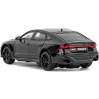 Металлическая машинка ChiMei Model 1:24 «Audi RS7» CM340, 21 см., инерционная, свет, звук / Черный