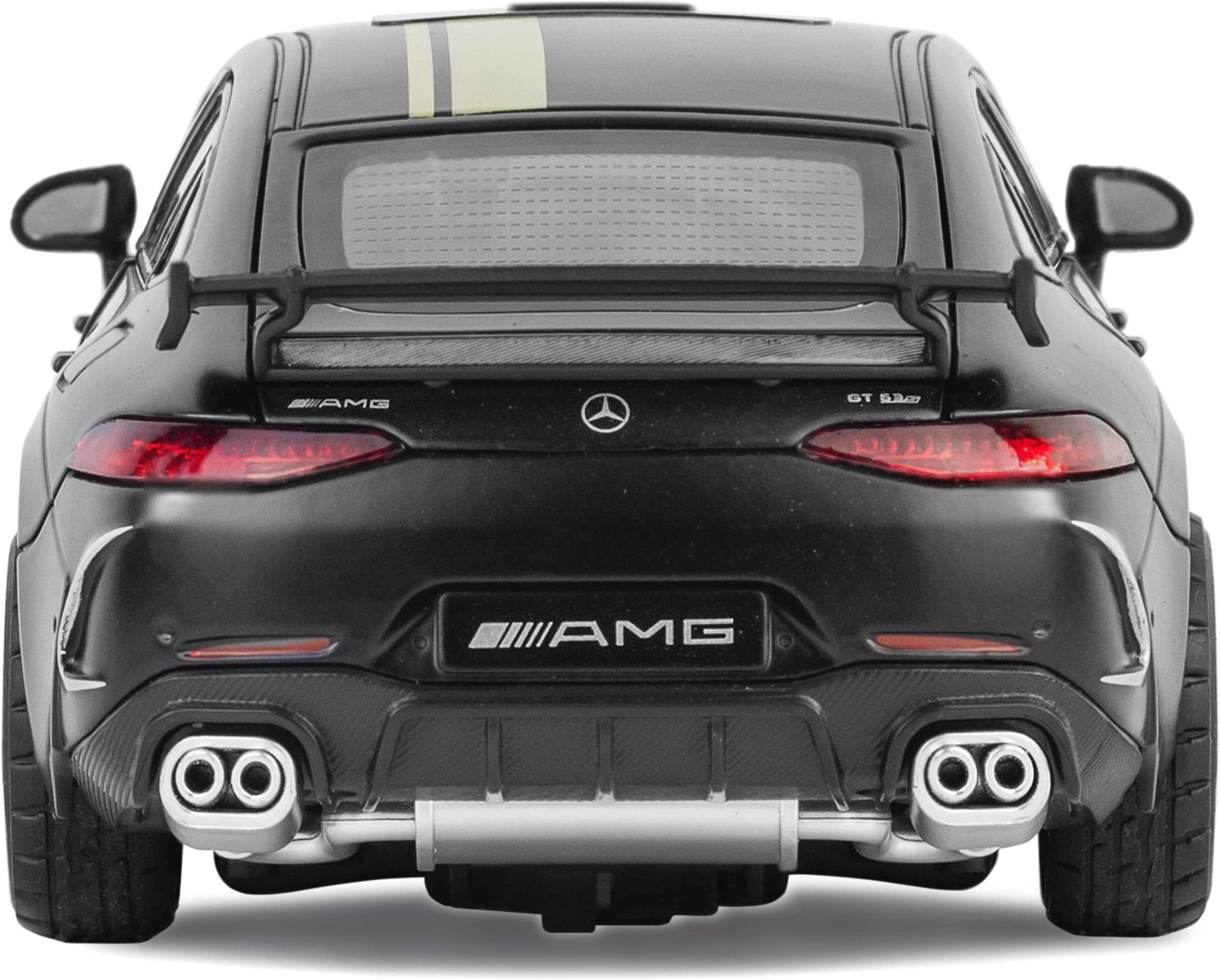 Металлическая машинка ChiMei Model 1:24 «Mercedes AMG GT Brabus» 21 см. CM338, инерционная, свет, звук / Микс