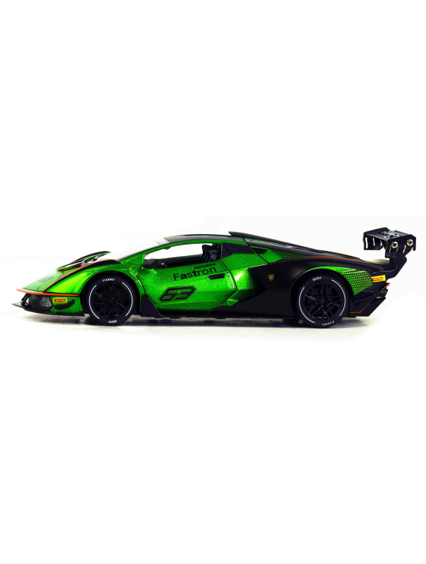 Металлическая машинка Model Car 1:24 «Lamborghini Essenza SCV12» 1900-190, 23 см., инерционная, свет, звук / Микс