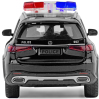 Металлическая машинка ChiMei Model 1:32 «Mercedes-Benz GLS 580: Полиция» CM314-1, 16.5 см., инерционная, свет, звук / Черный