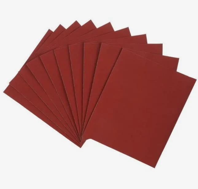 Влагостойкая шлифовальная бумага Skrab 35729 230 х 280 мм., P1500 / 10 листов