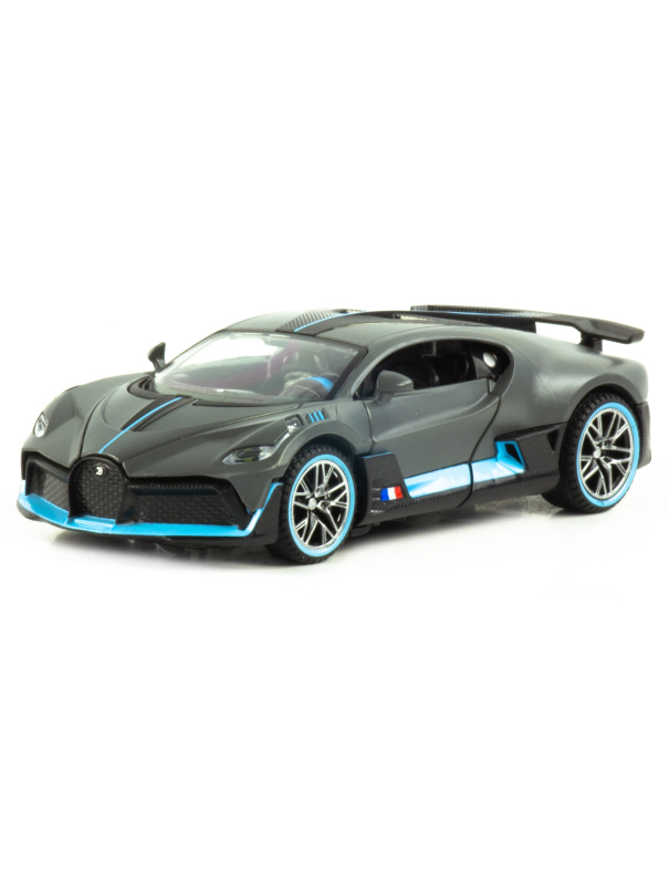 Металлическая машинка Che Zhi 1:32 «Bugatti Divo» CZ48A, 14.5 см., инерционная, свет, звук / Микс