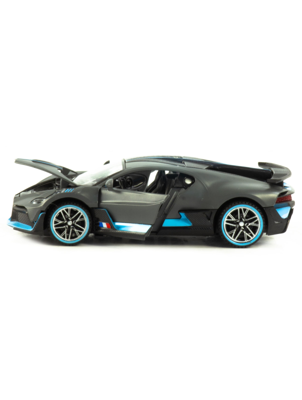 Металлическая машинка Che Zhi 1:32 «Bugatti Divo» CZ48A, 14.5 см., инерционная, свет, звук / Микс