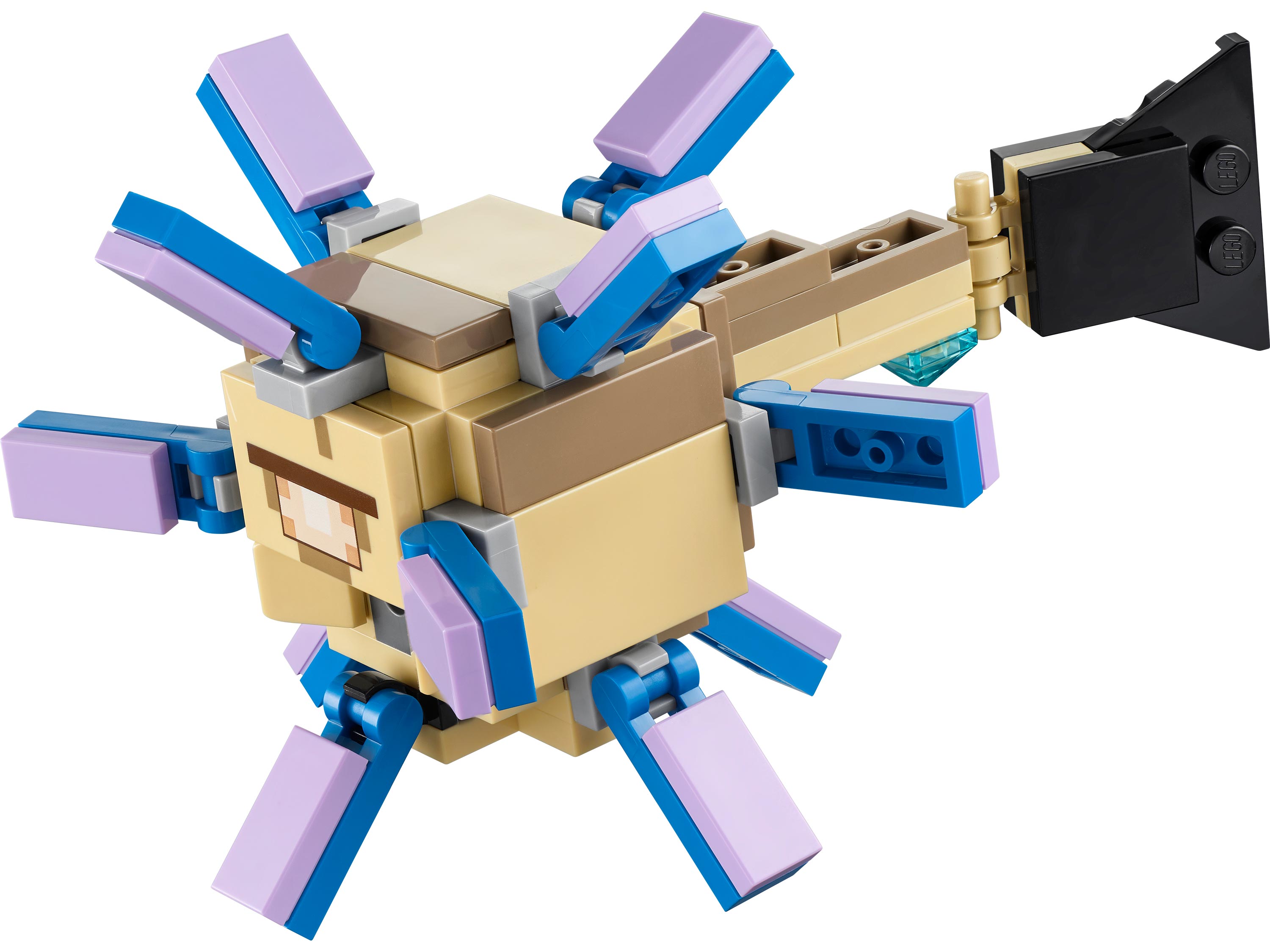 Конструктор «Битва со стражем» 1079 (Minecraft 21180) / 255 деталей