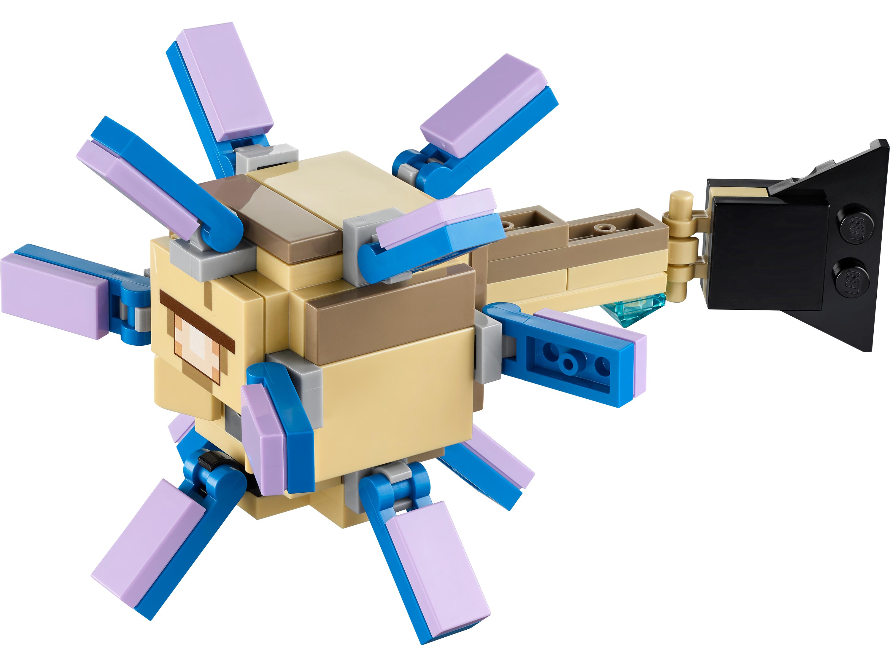 Конструктор «Битва со стражем» 1079 (Minecraft 21180) / 255 деталей