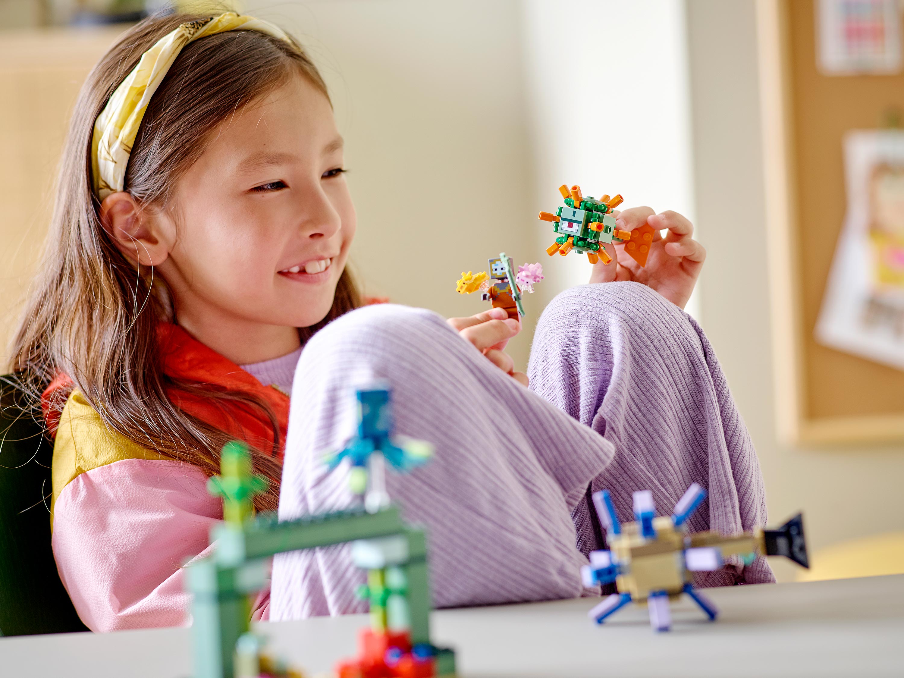 Конструктор «Битва со стражем» 1079 (Minecraft 21180) / 255 деталей