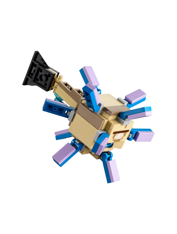 Конструктор «Битва со стражем» 1079 (Minecraft 21180) / 255 деталей